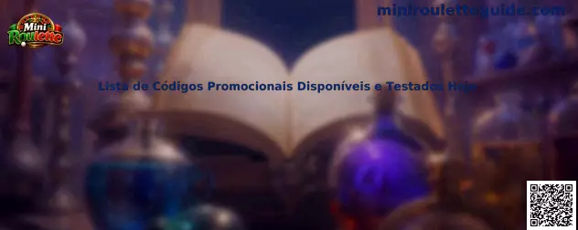Lista de Códigos Promocionais Disponíveis e Testados Hoje