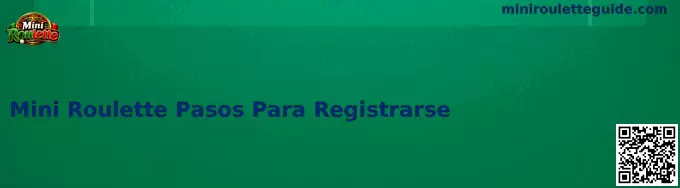 Mini Roulette Register Registro Seguro