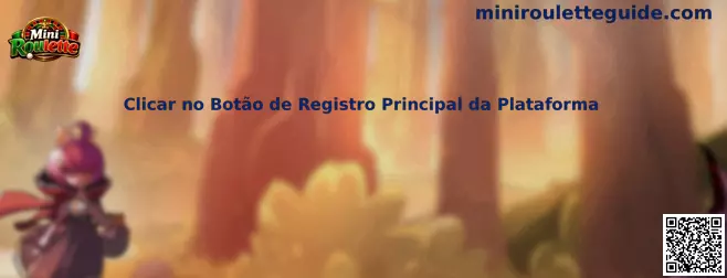 Clicar no Botão de Registro Principal da Plataforma